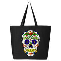 Day of the Dead Skull dia de los Muertos 25L Jumbo Tote