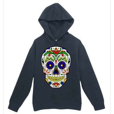 Day of the Dead Skull dia de los Muertos Urban Pullover Hoodie