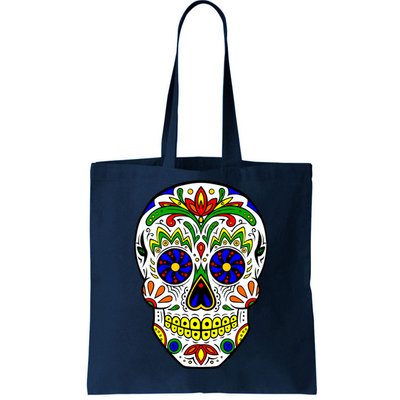 Day of the Dead Skull dia de los Muertos Tote Bag