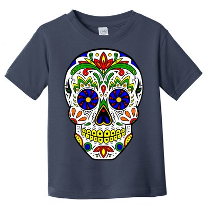 Day of the Dead Skull dia de los Muertos Toddler T-Shirt