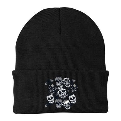 Day Of The Dead Skull Mash Up Beanie