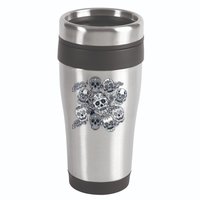 Day Of The Dead Skull Mash Up 16oz Travel Tumbler