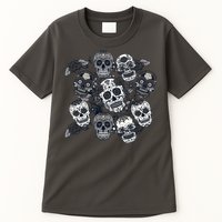 Day Of The Dead Skull Mash Up Tall T-Shirt