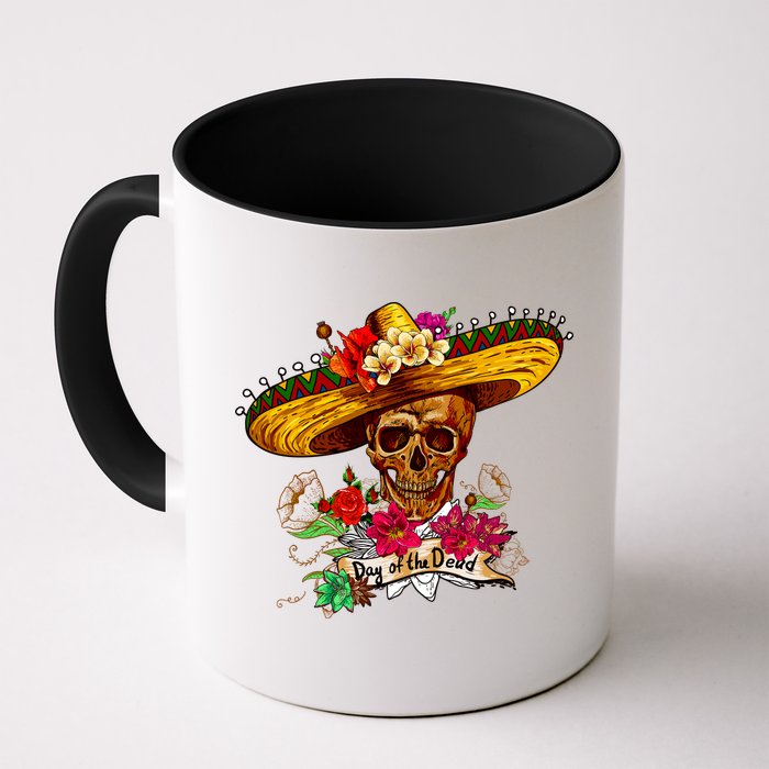 Day of the Dead Sugar Skull Sombrero Mug