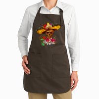 Day of the Dead Sugar Skull Sombrero Apron