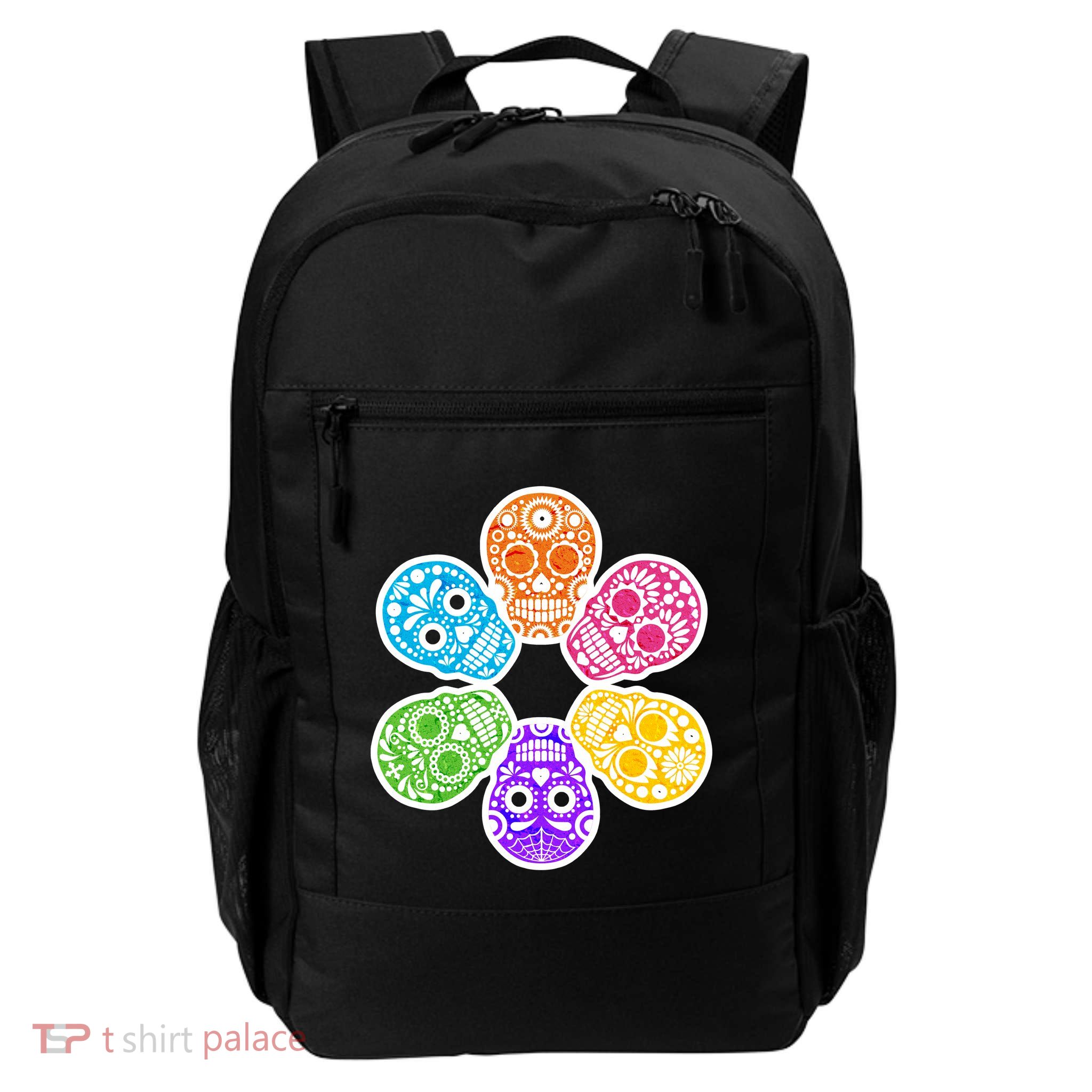 Day of the Dead Skulls Daily Commute Backpack