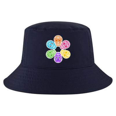 Day of the Dead Skulls Cool Comfort Performance Bucket Hat