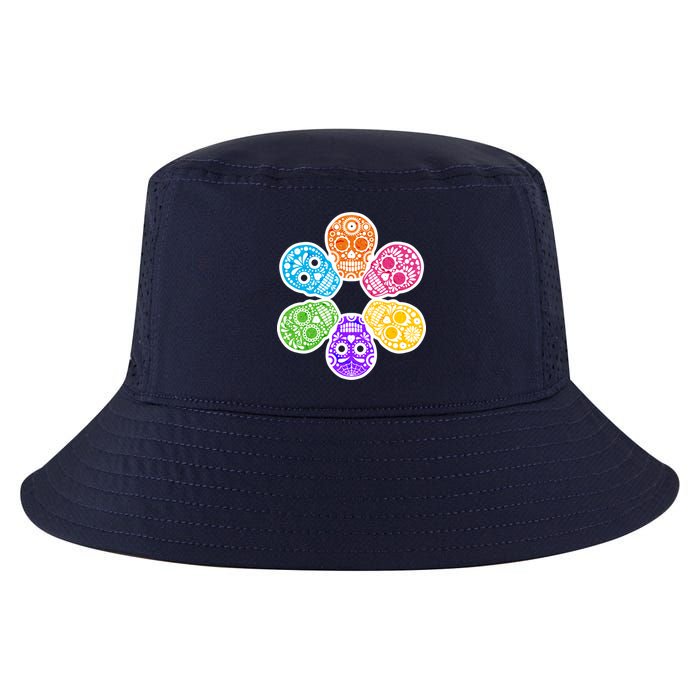 Day of the Dead Skulls Cool Comfort Performance Bucket Hat