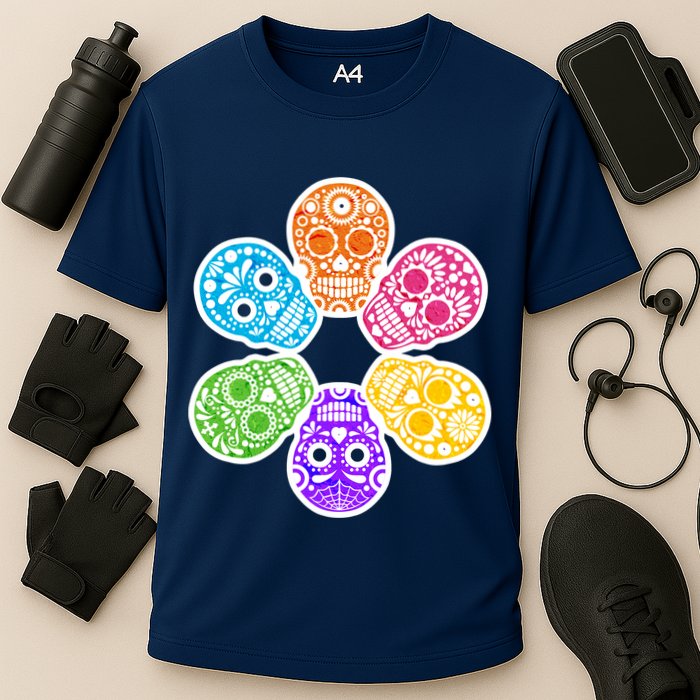 Day of the Dead Skulls Performance Shirt