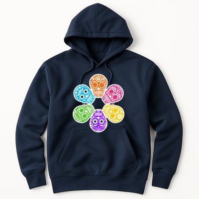Day of the Dead Skulls Hoodie