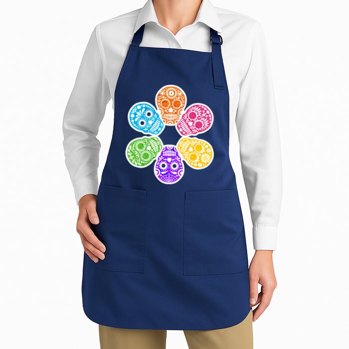 Day of the Dead Skulls Apron