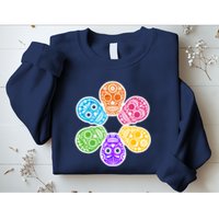 Day of the Dead Skulls Sweatshirt