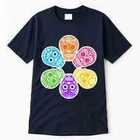 Day of the Dead Skulls Tall T-Shirt