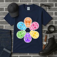 Day of the Dead Skulls Tall T-Shirt