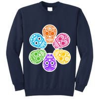 Day of the Dead Skulls Tall Sweatshirt