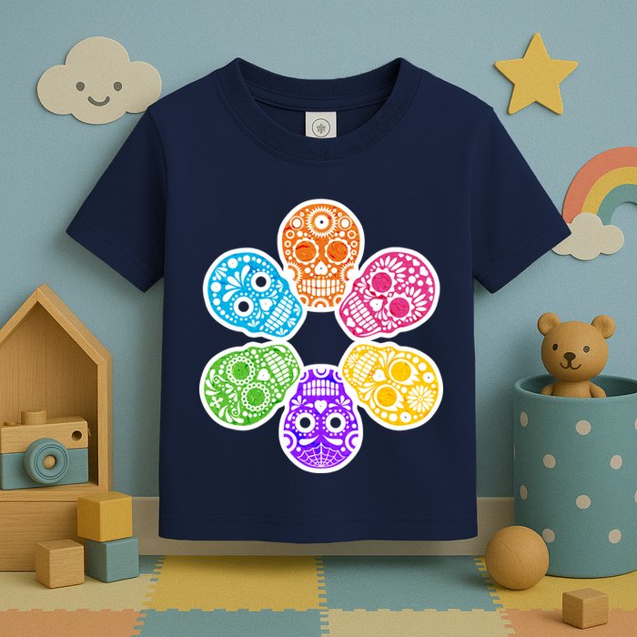 Day of the Dead Skulls Toddler T-Shirt