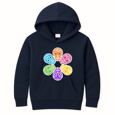 Day of the Dead Skulls Kids Hoodie