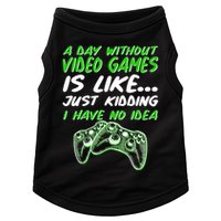 Day Without Video Games Just Kidding I Have No Idea Doggie Tank