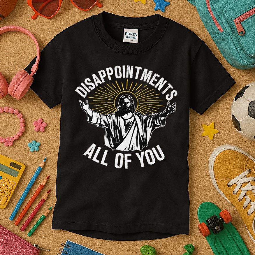 Disappointments All You Jesus Christian Religion Kids T-Shirt