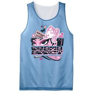 Drama Addict Y2K Diva Mesh Reversible Basketball Jersey Tank