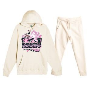 Drama Addict Y2K Diva Premium Hooded Sweatsuit Set