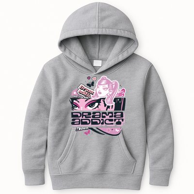 Drama Addict Y2K Diva Kids Hoodie