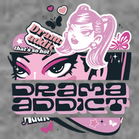 Drama Addict Y2K Diva Short Acrylic Beanie