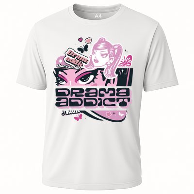 Drama Addict Y2K Diva Performance Shirt