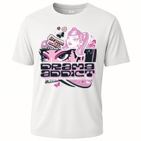 Drama Addict Y2K Diva Cooling Performance Crew T-Shirt