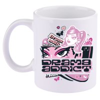 Drama Addict Y2K Diva 11oz C Handle Ceramic Mug