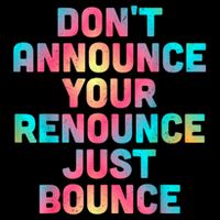 DonT Announce Your Renounce Just Bounce Cooling Performance Long Sleeve Crew