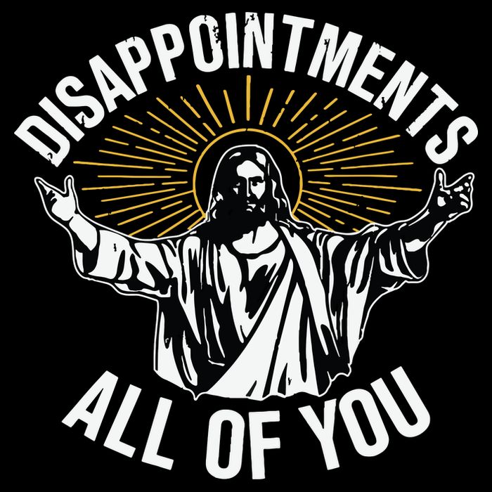 Disappointments All You Jesus Christian Religion City Backpack