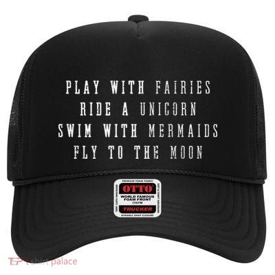 Daydreaming Fantasies High Crown Mesh Back Trucker Hat