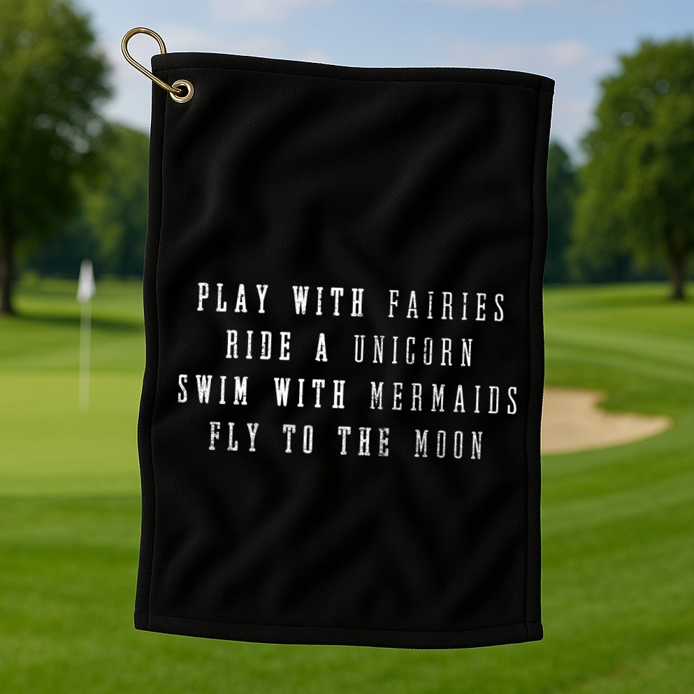 Daydreaming Fantasies Golf Towel