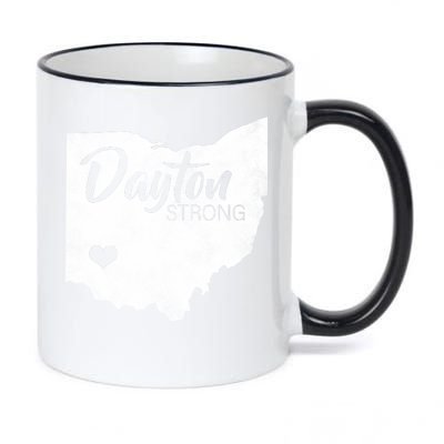 Dayton Strong 11oz Black Color Changing Mug