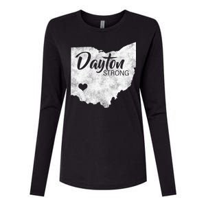 Dayton Strong Womens Cotton Relaxed Long Sleeve T-Shirt