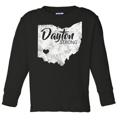 Dayton Strong Toddler Long Sleeve Shirt