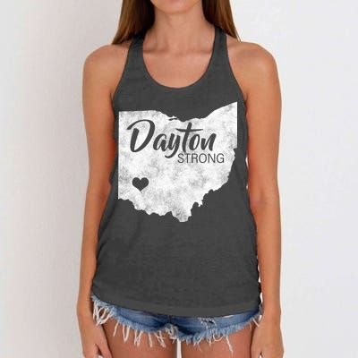 Dayton Strong Women's Knotted Racerback Tank