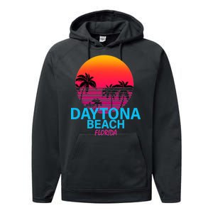 Daytona Beach Florida Performance Fleece Hoodie