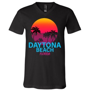 Daytona Beach Florida V-Neck T-Shirt