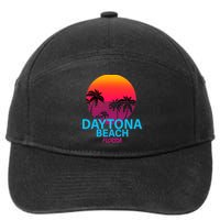 Daytona Beach Florida 7-Panel Snapback Hat