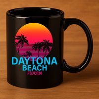 Daytona Beach Florida 11oz C Handle Ceramic Mug