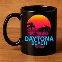 Daytona Beach Florida 11oz C Handle Ceramic Mug