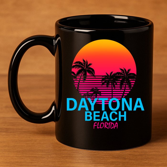 Daytona Beach Florida 11oz C Handle Ceramic Mug
