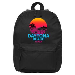 Daytona Beach Florida 16 in Basic Backpack