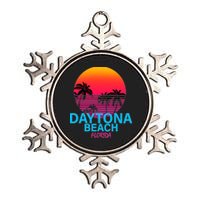 Daytona Beach Florida Metallic Star Ornament