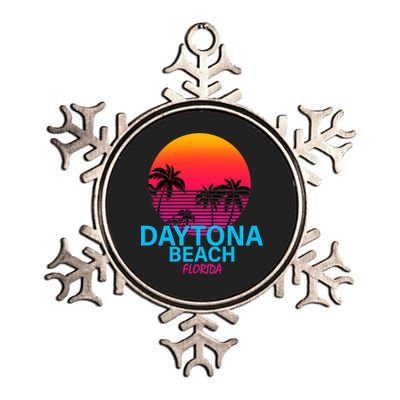 Daytona Beach Florida Metallic Star Ornament