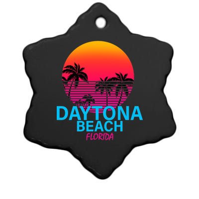 Daytona Beach Florida Ceramic Star Ornament