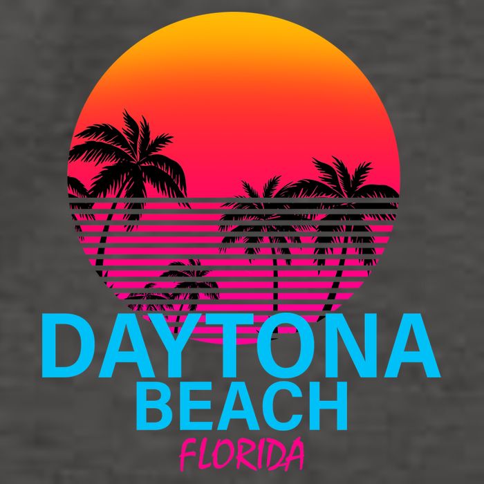 Daytona Beach Florida Vector Backpack