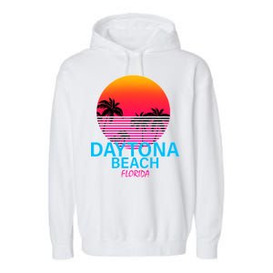 Daytona Beach Florida Garment-Dyed Fleece Hoodie